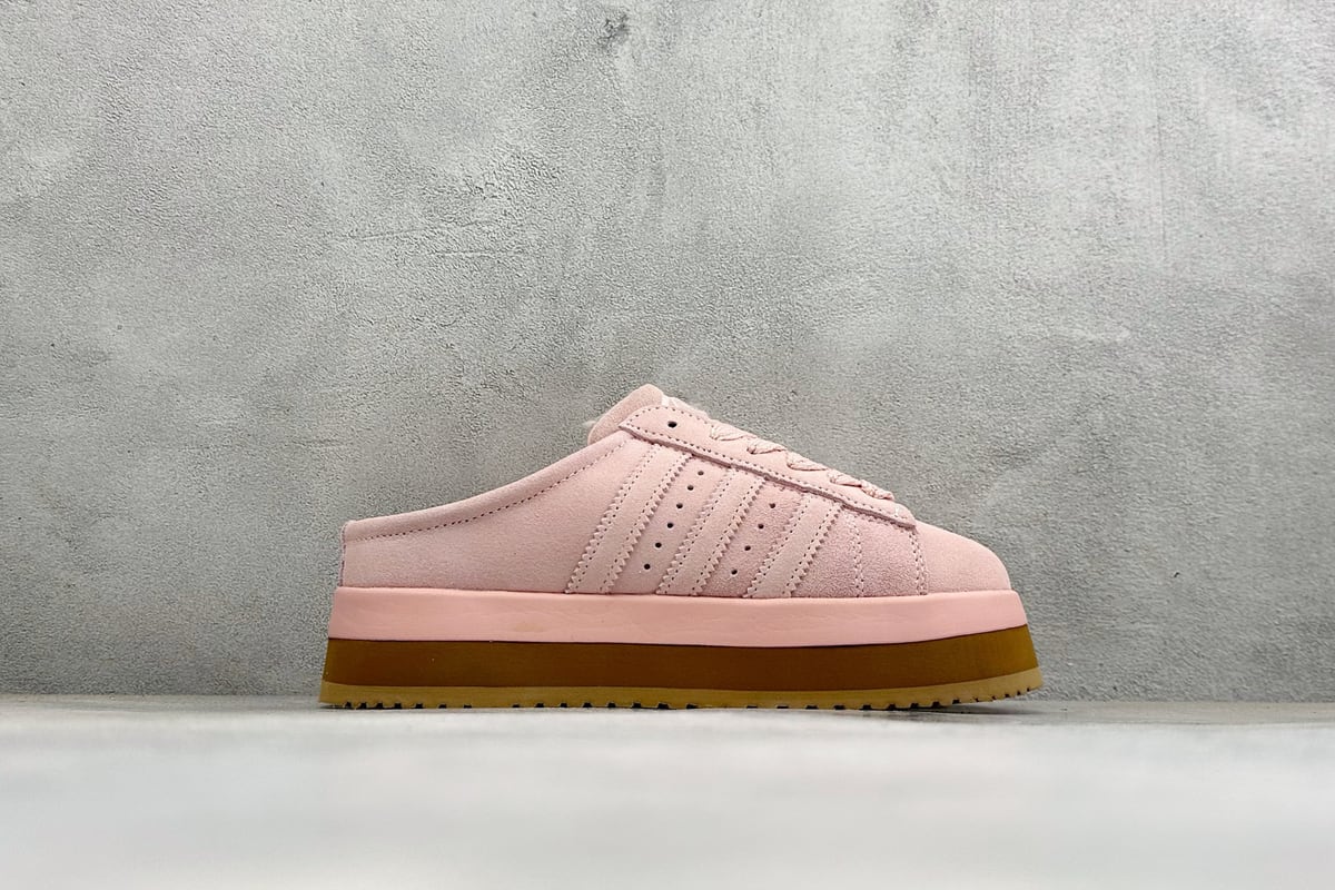 阿迪达斯 Adidas CAMPUS 00s WTR LO W 阿迪系列面包风经典复古低帮百搭休闲半拖-实拍图2