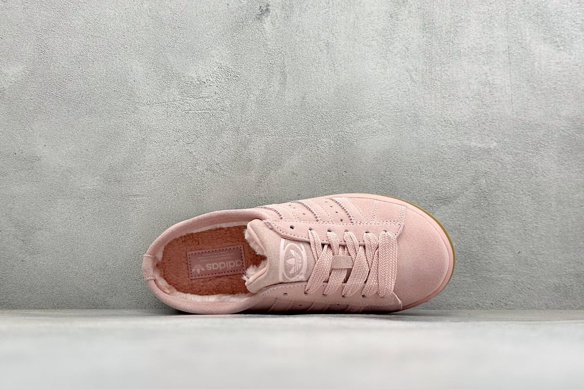 阿迪达斯 Adidas CAMPUS 00s WTR LO W 阿迪系列面包风经典复古低帮百搭休闲半拖-实拍图3