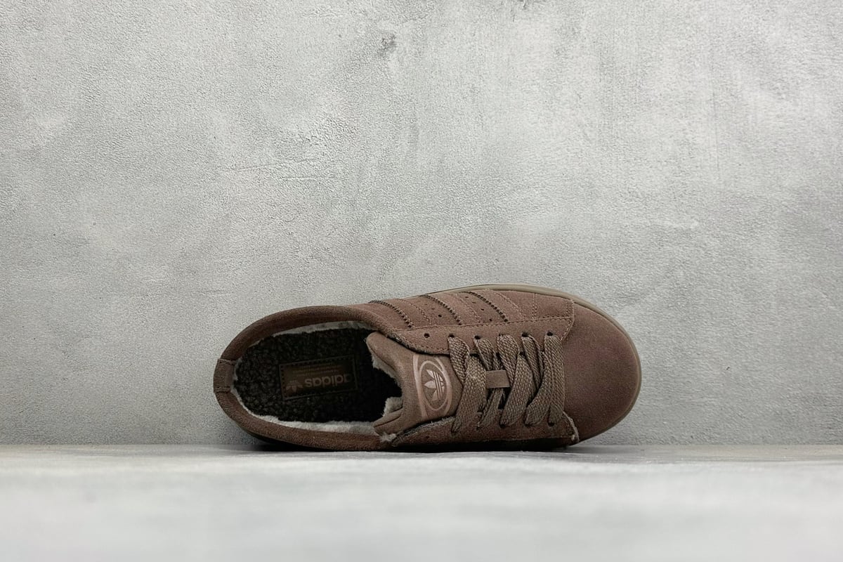 阿迪达斯 Adidas CAMPUS 00s WTR LO W 阿迪系列面包风经典复古低帮百搭休闲半拖-实拍图3