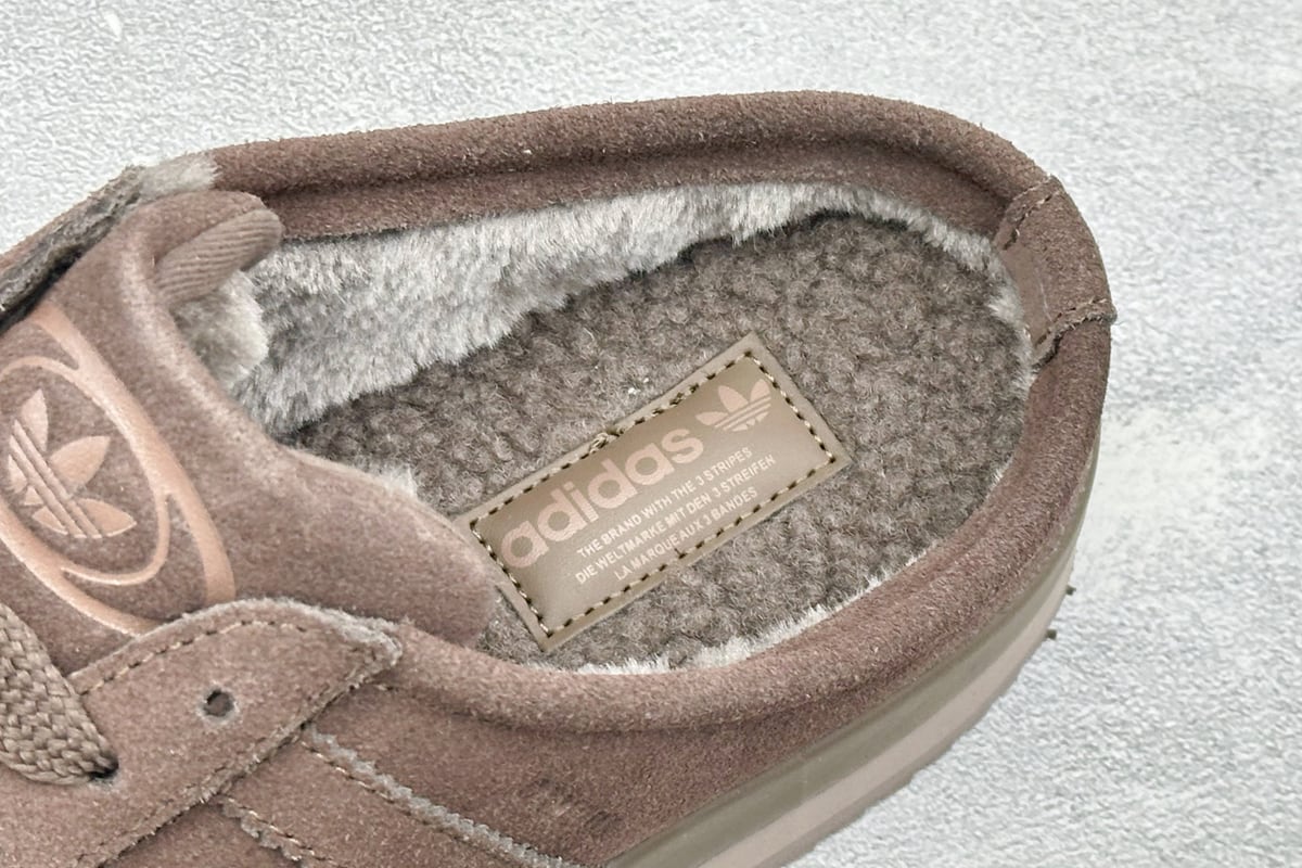 阿迪达斯 Adidas CAMPUS 00s WTR LO W 阿迪系列面包风经典复古低帮百搭休闲半拖-实拍图8
