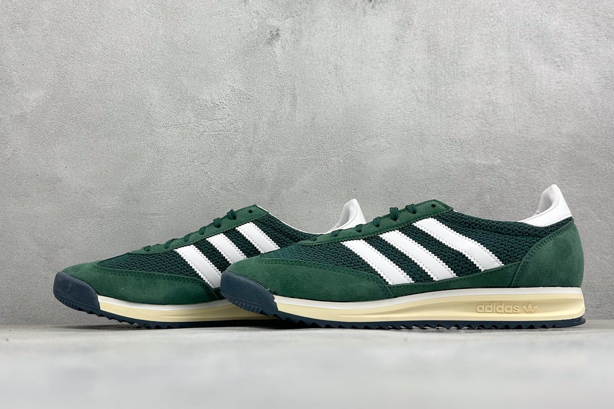 阿迪达斯 Adidas Originals SL 72 RS 休闲防滑耐磨低帮板鞋-实拍图5