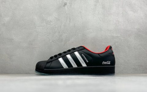 阿迪达斯 Adidas Originals Superstar 贝壳头板鞋 银蓝红 纯原版本 货号：KH6891