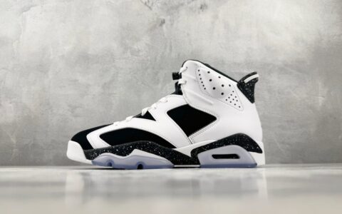 乔丹Air Jordan 6 Retro "Black and White" 奥利奥黑白纯原版本 货号：CT8529-108