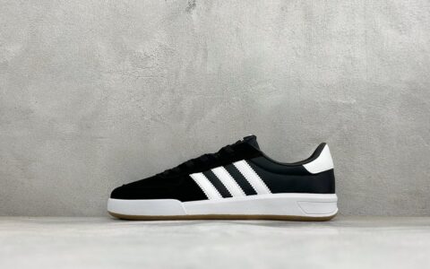 阿迪达斯Adidas Glenburn 阿迪达斯银蓝橙经典复古校园休闲板鞋纯原版本 货号：HP3514