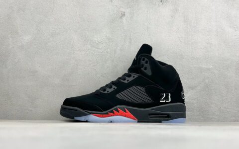 乔丹Air Jordan 5 Retro OG AJ5 乔5万圣节 银蓝黑纯原版本 货号：HQ7978-001