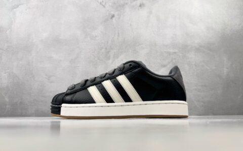 阿迪达斯Adidas originals Superstar ST 黑色银橙黑纯原版本 货号：KI3516