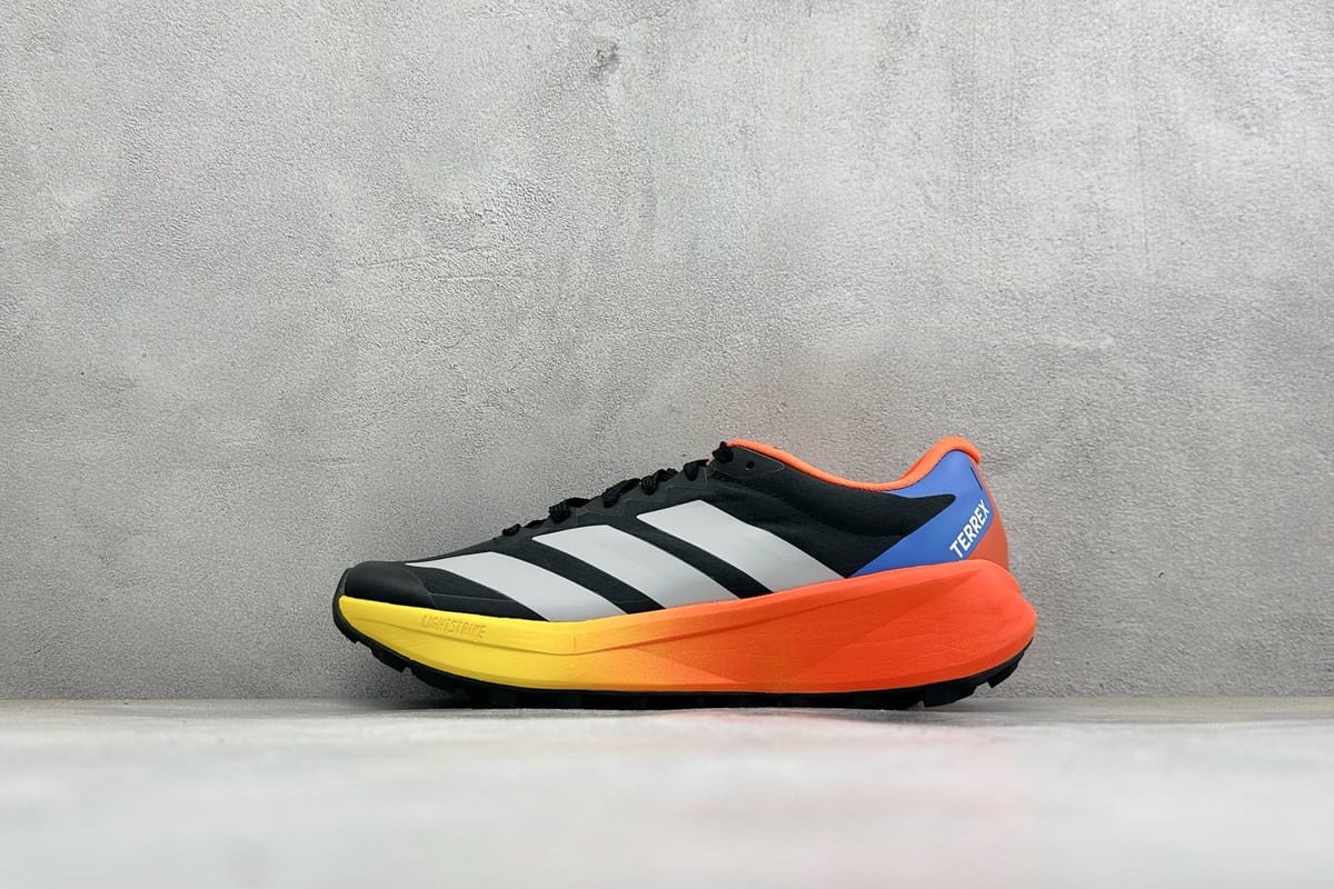 阿迪达斯 Adidas Terrex Agravic 4 阿迪达斯 系带缓震轻质 舒适百搭 低帮马拉松运动跑步鞋-实拍图1