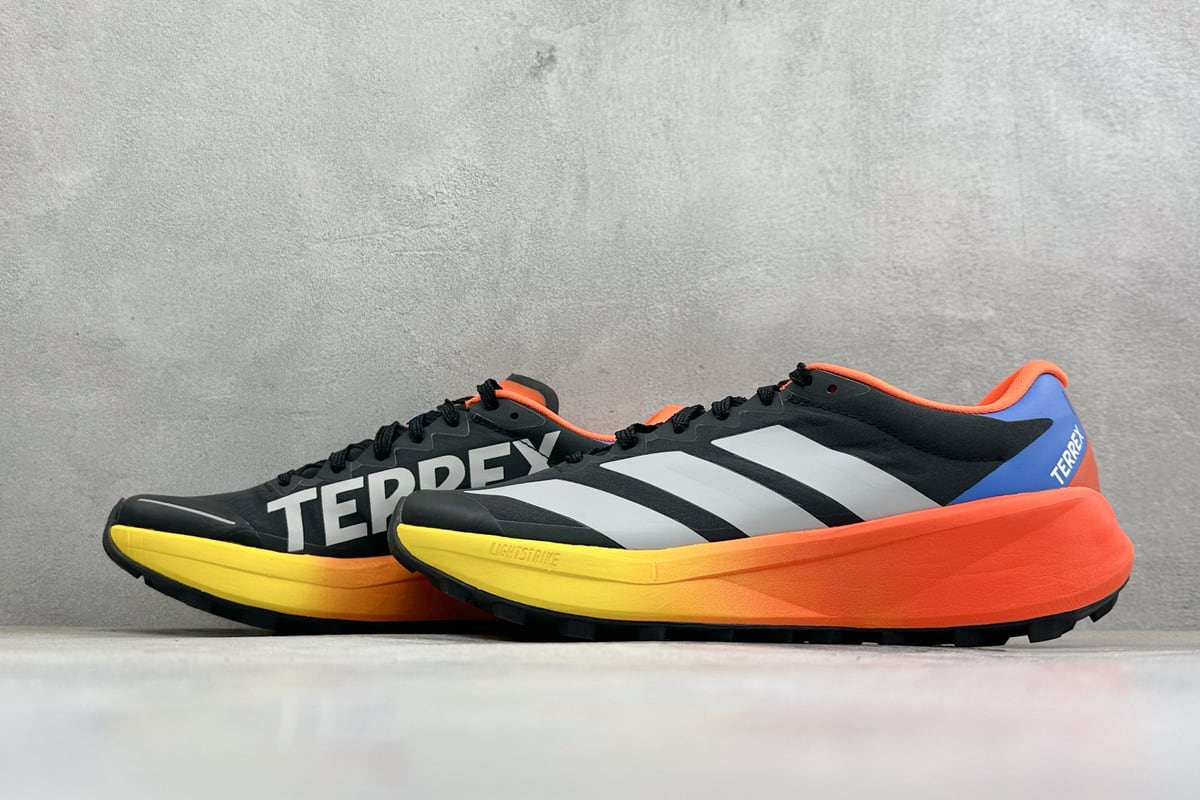 阿迪达斯 Adidas Terrex Agravic 4 阿迪达斯 系带缓震轻质 舒适百搭 低帮马拉松运动跑步鞋-实拍图5