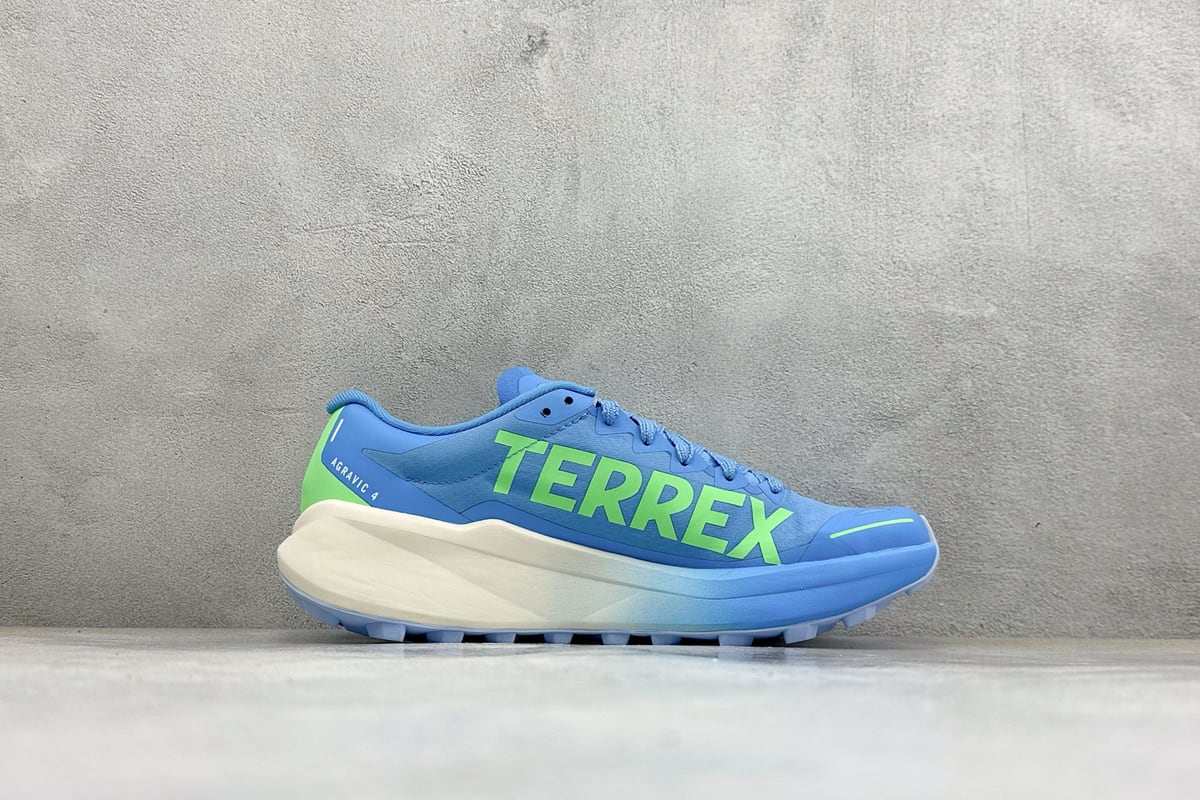 阿迪达斯 Adidas Terrex Agravic 4 阿迪达斯 系带缓震轻质 舒适百搭 低帮马拉松运动跑步鞋-实拍图2