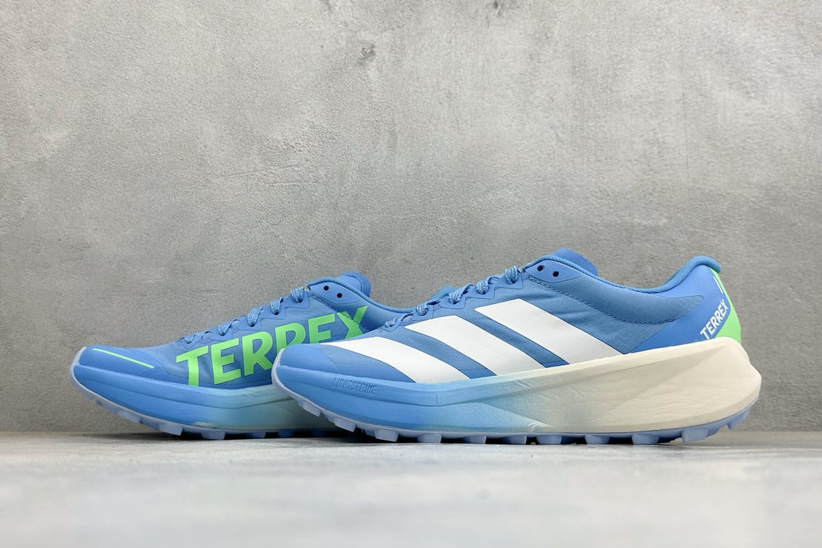 阿迪达斯 Adidas Terrex Agravic 4 阿迪达斯 系带缓震轻质 舒适百搭 低帮马拉松运动跑步鞋-实拍图5