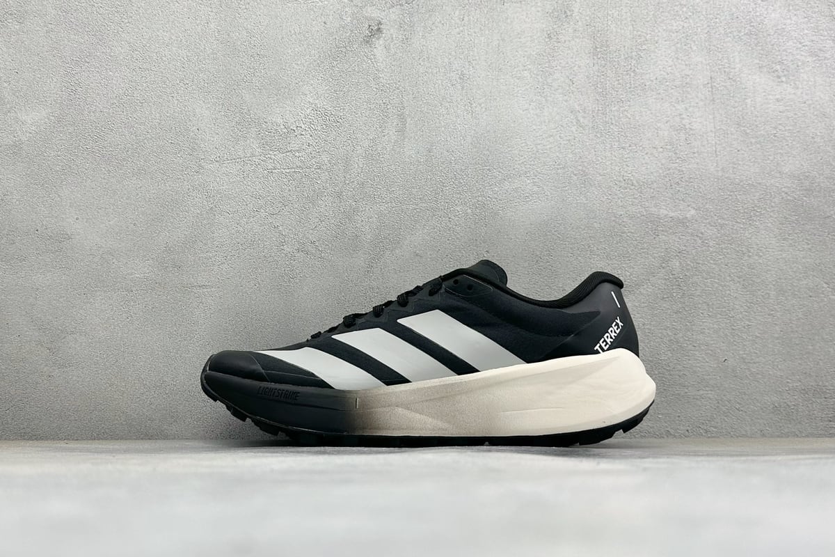 阿迪达斯 Adidas Terrex Agravic 4 阿迪达斯 系带缓震轻质 舒适百搭 低帮马拉松运动跑步鞋-实拍图1