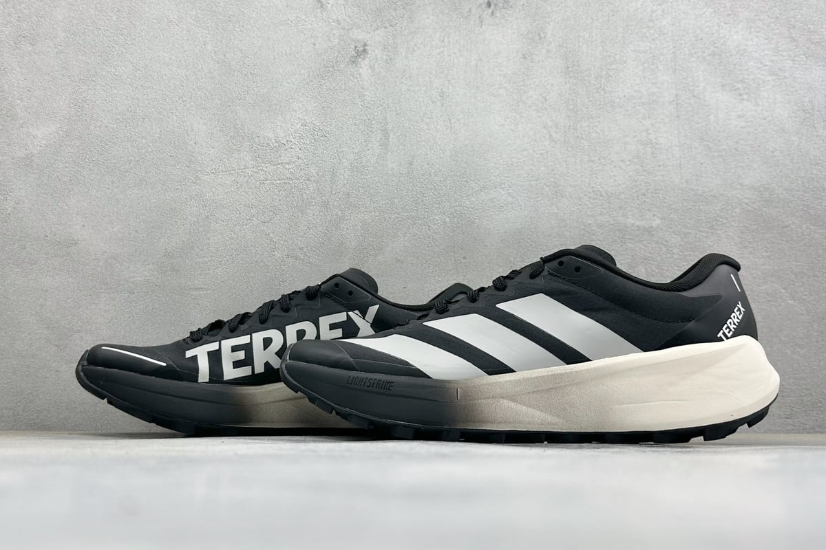 阿迪达斯 Adidas Terrex Agravic 4 阿迪达斯 系带缓震轻质 舒适百搭 低帮马拉松运动跑步鞋-实拍图5