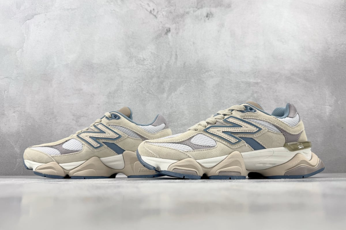 新百伦 New Balance NB 9060 白蓝-实拍图5