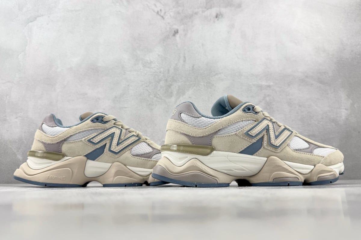 新百伦 New Balance NB 9060 白蓝-实拍图6