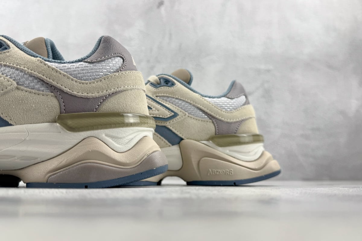 新百伦 New Balance NB 9060 白蓝-实拍图8