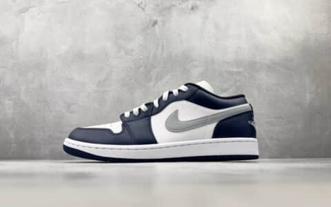 乔丹Air Jordan 1 白蓝纯原版本 货号：553558-141