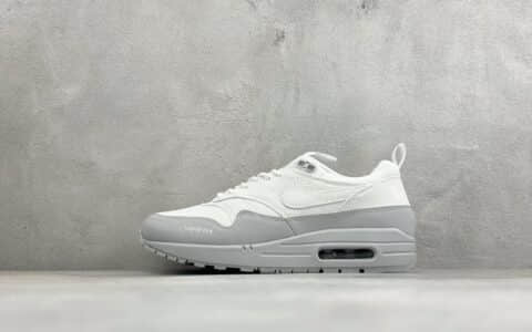 耐克Nike Air Max 1 半掌气垫复古跑步鞋白纯原版本 货号：CY3628-205
