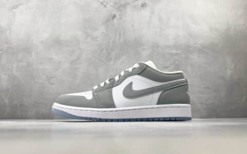 乔丹Air Jordan 1 白灰黑纯原版本 货号：DC0774-105