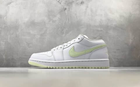 乔丹Air Jordan 1 黄白绿纯原版本 货号：DC0774-115