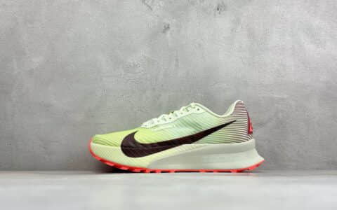 耐克Nike Zoomx ACG Ultrafly Trail 越野跑步鞋白绿红纯原版本 货号：HF5668-700