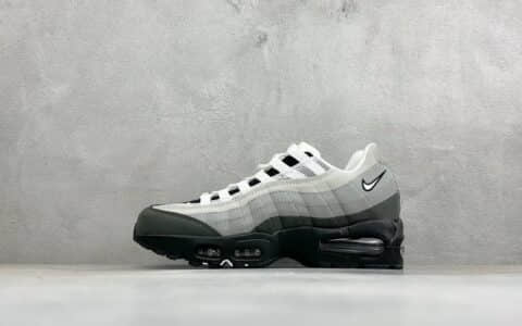 耐克Nike AIR MAX 95 TT 气垫复古百搭休闲运动跑鞋这双鞋黑白纯原版本 货号：HM4740-007