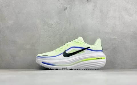 耐克Nike Zoom Winflo 12 登月透气运动休闲缓震跑步鞋绿白纯原版本 货号：HV9272-700