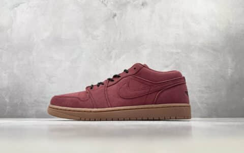 乔丹Air Jordan 1 SE 深红白纯原版本 货号：IO2047-600