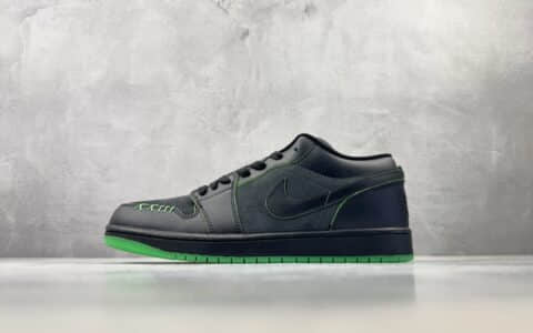 乔丹Air Jordan 1 Low SE "Halloween" 黑白纯原版本 货号：IQ5494-001