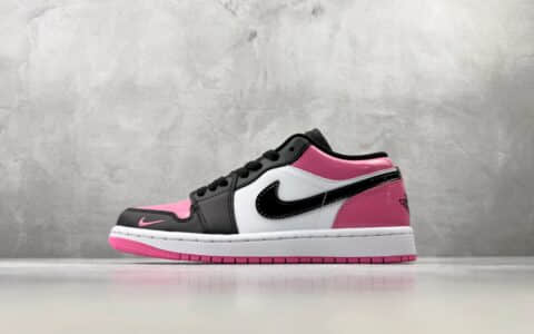 乔丹Air Jordan 1 粉黑白黑纯原版本 货号：IV2446-684