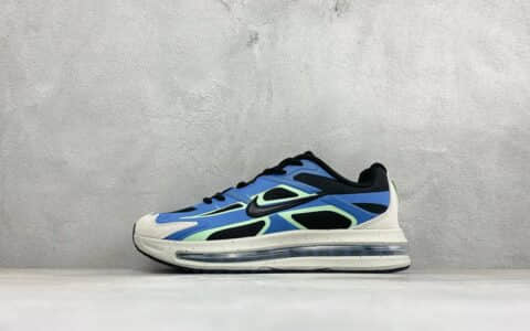 耐克Nike Air Max Metro 舒适轻盈防滑耐磨运动低帮跑步鞋黑白蓝纯原版本 货号：IW4935-012