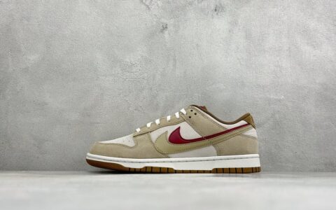 耐克Nike Dunk Low 85双勾系列SB低帮运动休闲板鞋米棕纯原版本 货号：JA4405-161