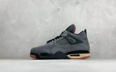 乔丹Air Jordan 4 Retro 灰黑纯原版本 货号：JJ9189-101