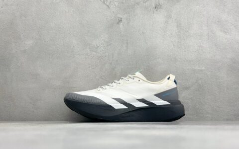 阿迪达斯Adidas ADIZERO EVO SL ATR 阿迪超轻透气缓震跑鞋白纯原版本 货号：KK2698
