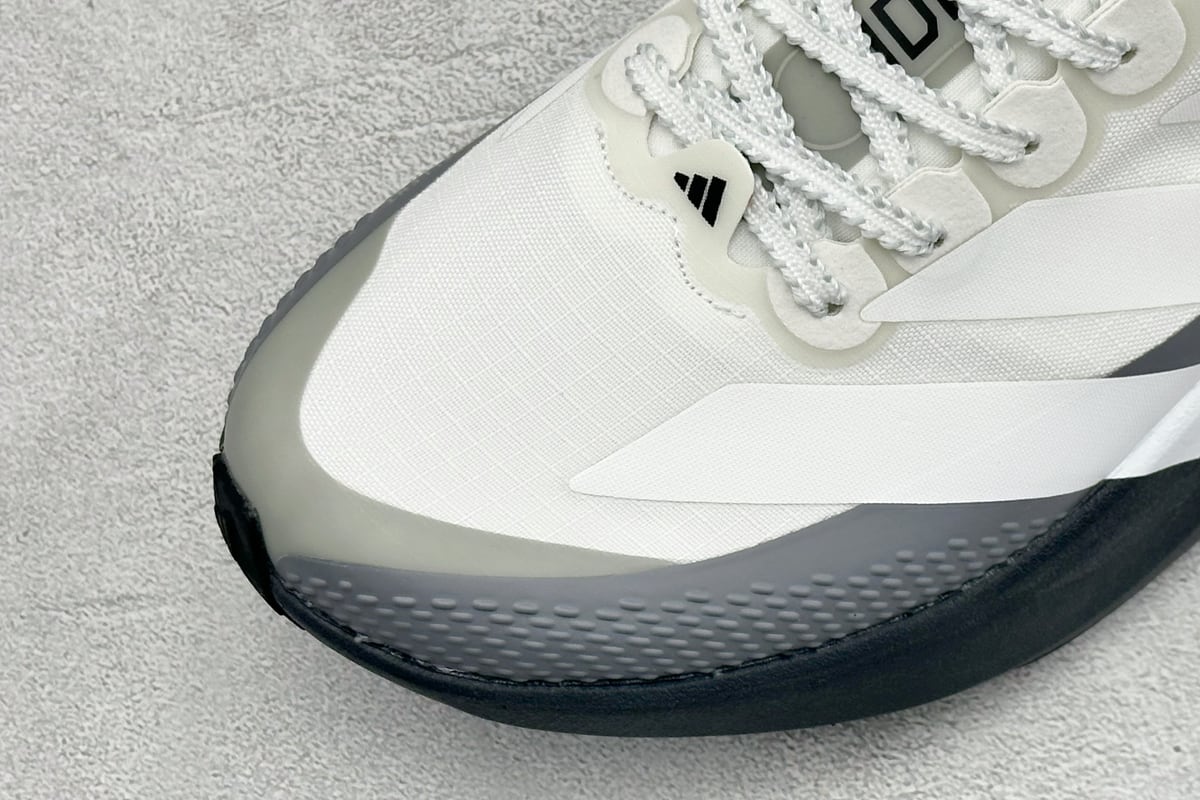 阿迪达斯 Adidas ADIZERO EVO SL ATR 阿迪超轻透气缓震跑鞋 白 鞋标实拍图