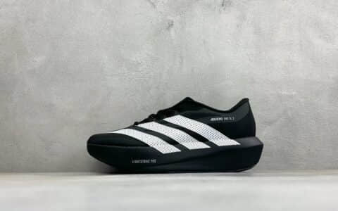 阿迪达斯Adidas ADIZERO EVO SL 2 阿迪超轻透气缓震跑鞋黑白纯原版本 货号：KZ9194-Size